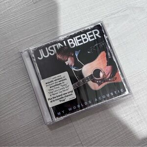 Justin Bieber My Worlds Acoustic CD